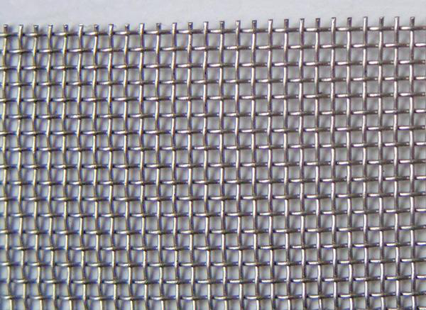 Mesh screen crimped steel wire